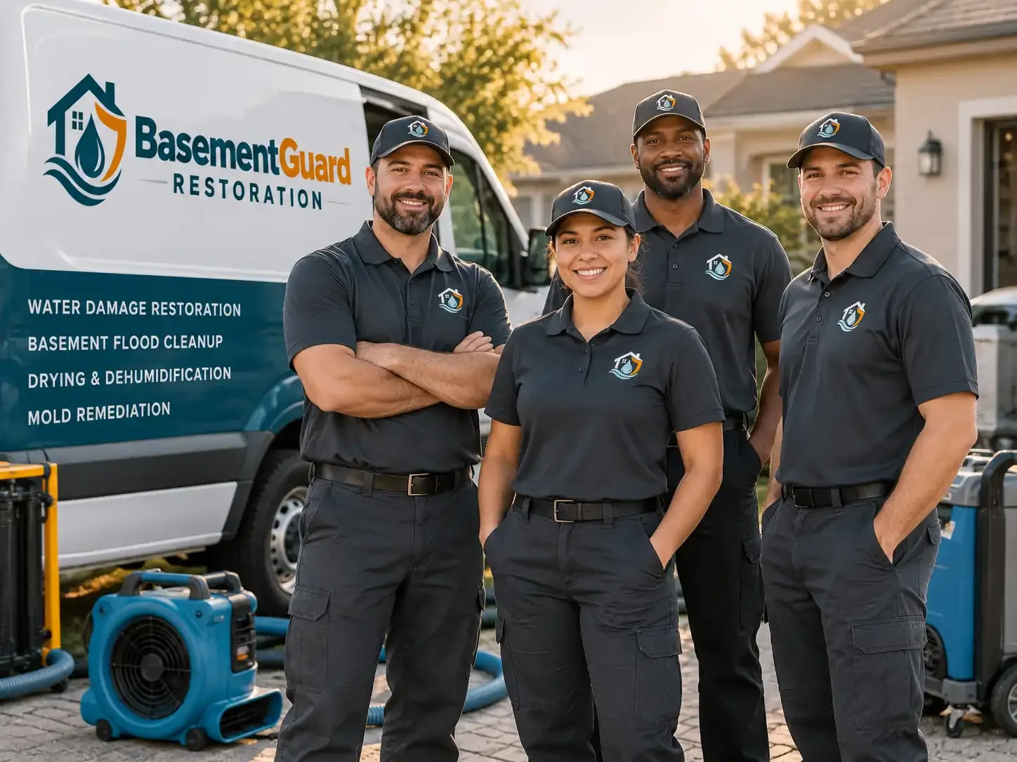Basement Water Damage Restoration company in Crumpton, MD